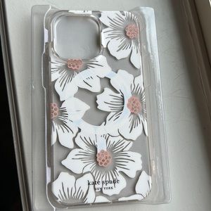 New Kate Spade iPhone 14 Pro Max hard shell case.